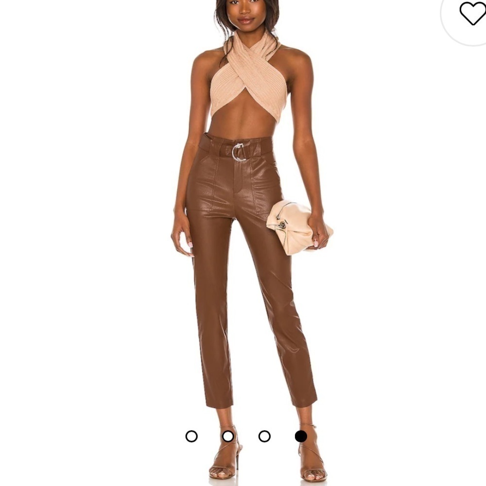 NWOT Chanice Buckle Pant in Chocolate Brown - Revolve.​​​​​​​​​